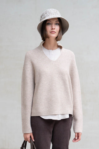 Camisola bege Trento