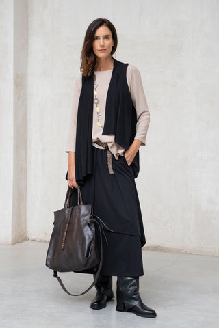 Colete preto Varenna