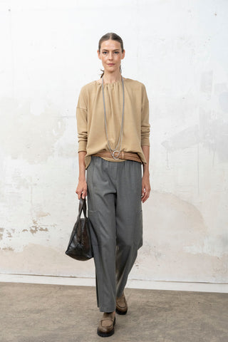 Sabrina camel belt
