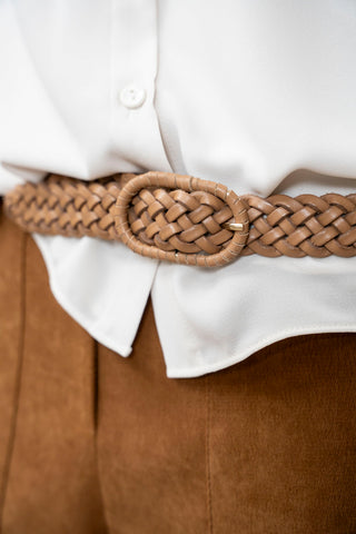 Malena camel belt