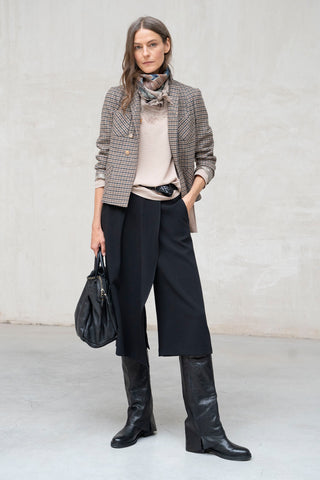 Verona beige checkered jacket