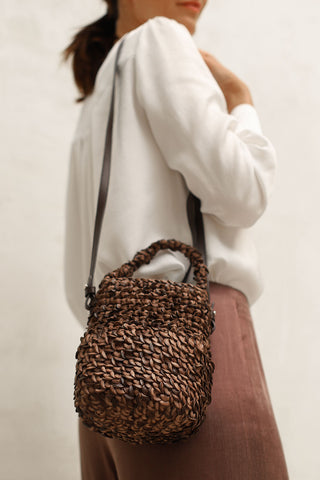Bolsa Cotta Castanho