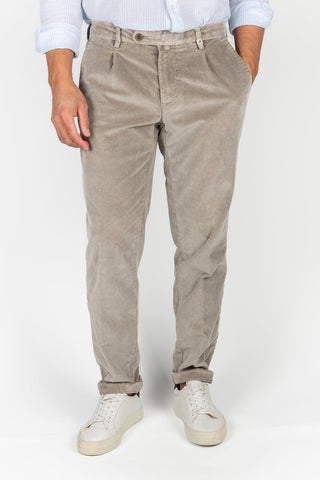 My Myths stone corduroy trousers