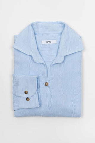 Elian light blue Rivera shirt