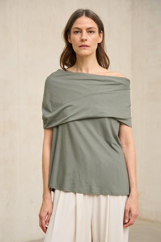 T-shirt cáqui Orien