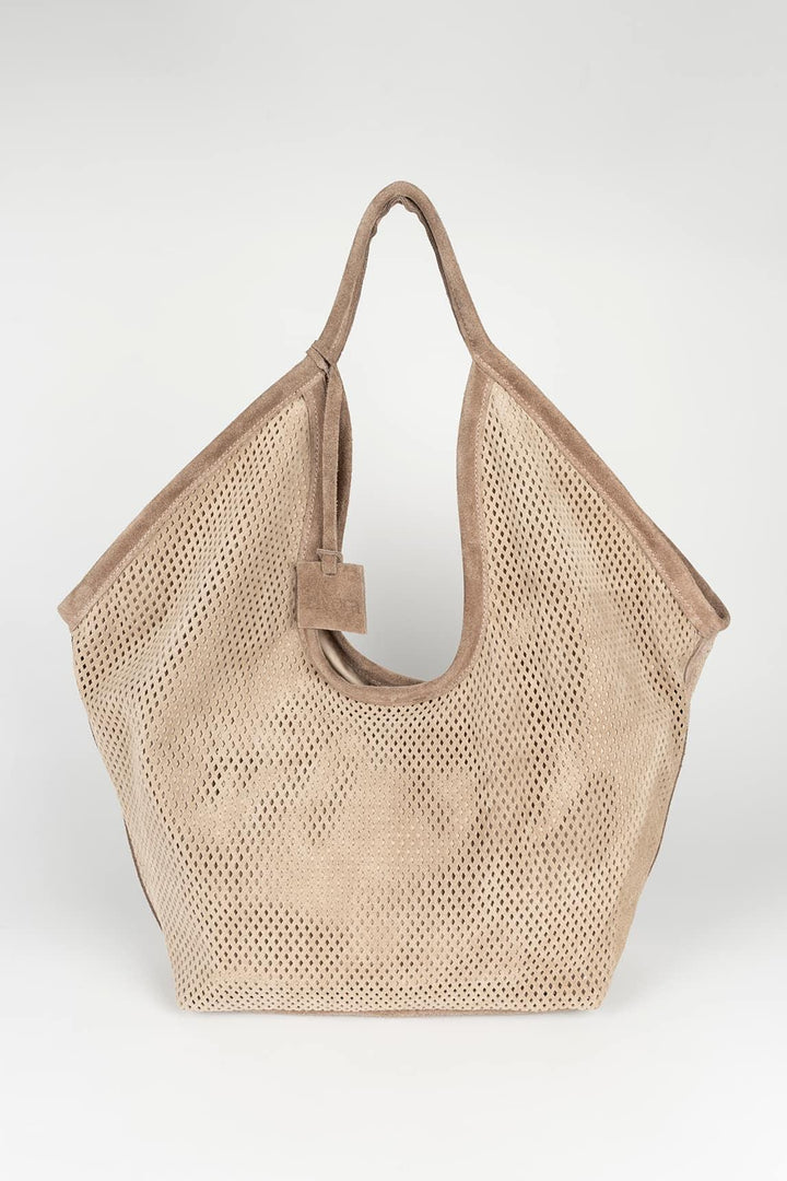 Nara bag, taupe cutout
