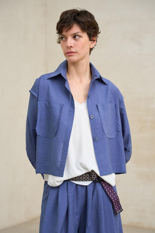 Camisa Brisa azul marino