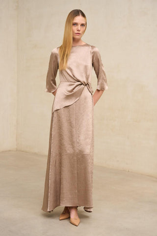 Vestido Galdoria dourado