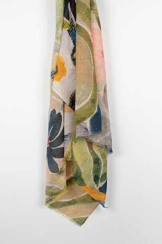 Maëra floral scarf