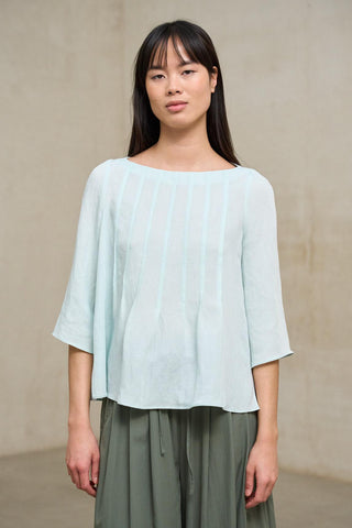 Light blue Évania blouse
