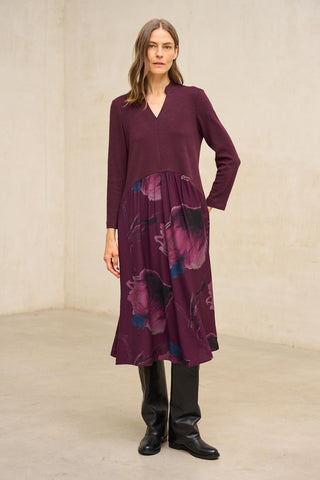 Vestido Dalia floral de punto