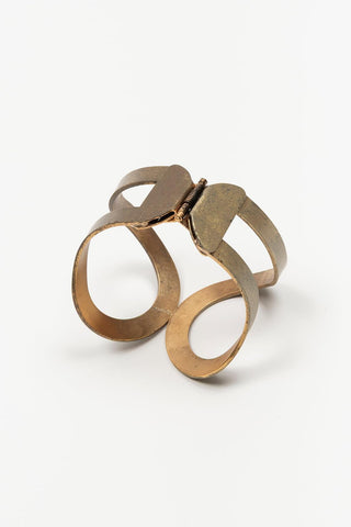 Brazalete Cedeira latón FL Private Collection