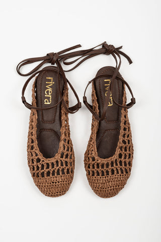 ZAPATOS ELISA MARRON