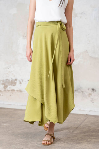 FALDA PAREO VERDE