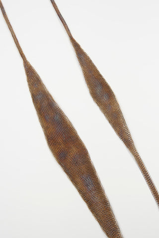 COLLAR MALLA TORNASOLADO