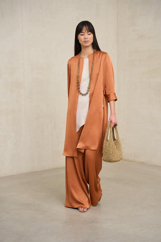 Náyade Terracotta Long Blazer