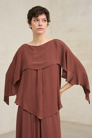 Blusa Támara terracota