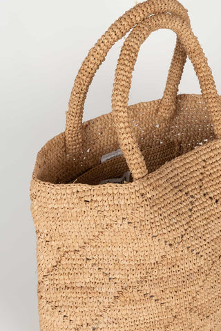 Bolso Darela rafia natural