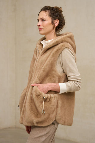 Chaleco Maury beige