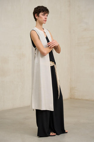 Chaleco Mireth hueso