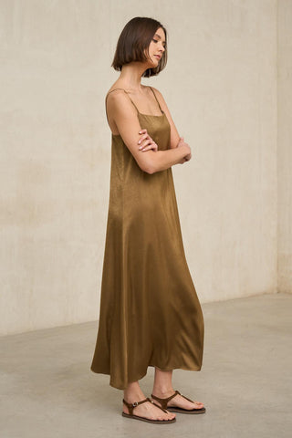 Vestido de camel Odine