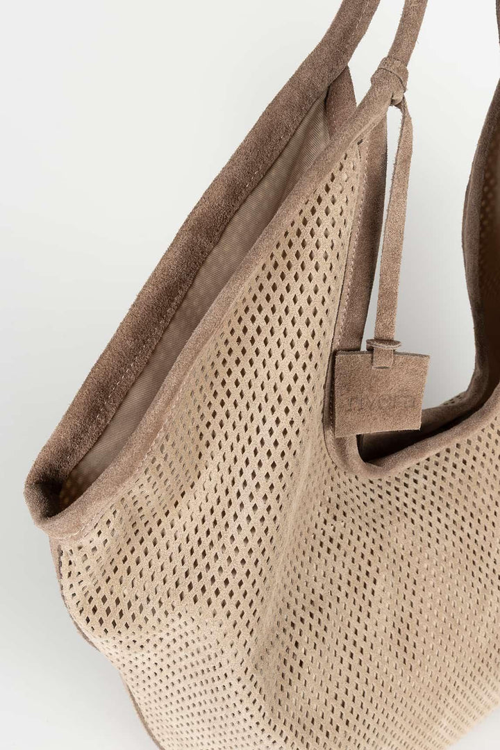 Nara bag, taupe cutout