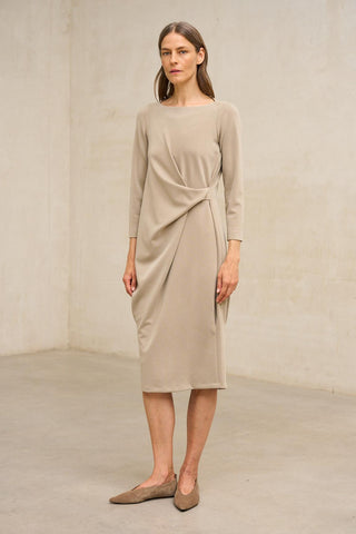 Vestido Belurena piedra