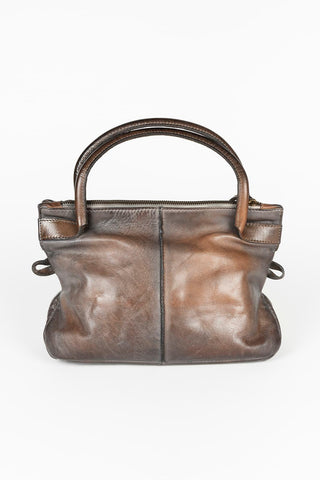 Bolso Mesti mini marrón envejecido Alchimia
