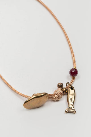 Elaris Brass Necklace