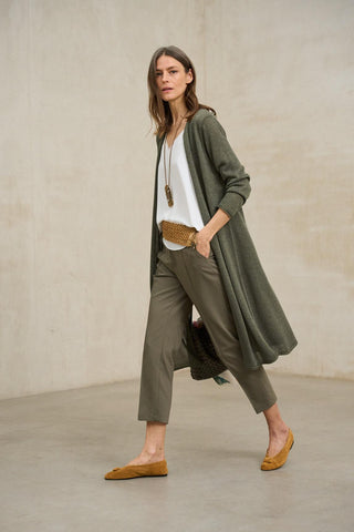 Chaqueta punto Avelin verde oliva