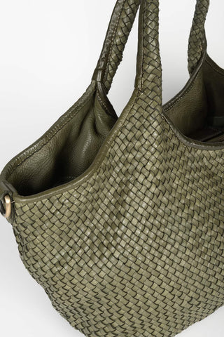 Serilda military green bag