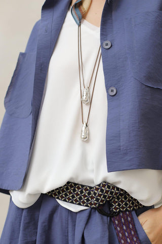 Collar Luneria Plata