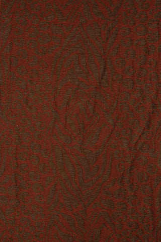 Terracotta and brown Nadira scarf