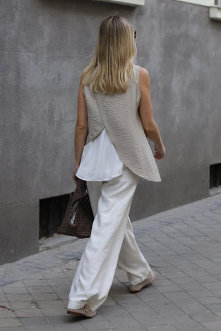 Freja stone vest
