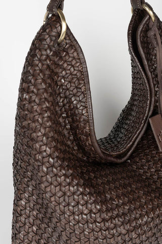 Valeria brown maxi bag