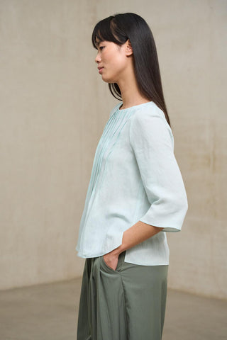 Light blue Évania blouse