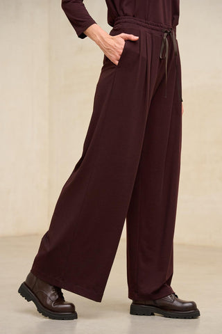 Burgundy Hune trousers