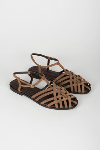 Lareth Leather Jelly Sandal