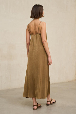 Vestido de camelo Odine