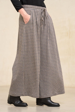 Elvar micro gingham trousers