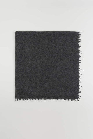 Light grey Vairela cashmere scarf