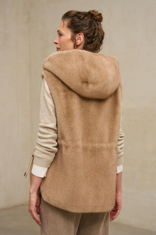 Chaleco Maury beige