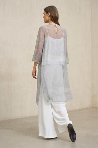 Smoke Blue Avenel Kaftan