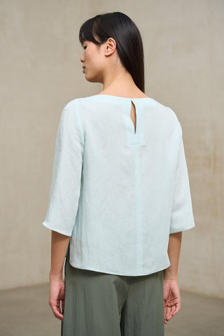 Light blue Évania blouse