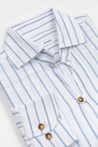 Camisa Elian riscas Rivera