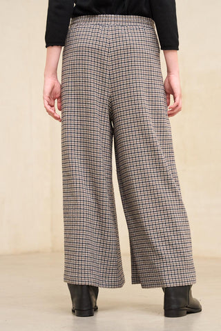 Elvar micro gingham trousers