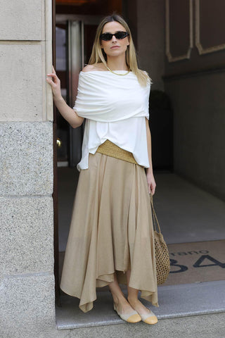 Collar Névora latón