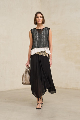 Nadeya Black Skirt