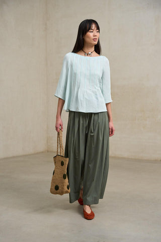 Light blue Évania blouse