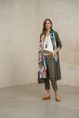 Chaqueta punto Avelin verde oliva